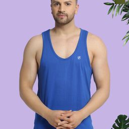 Friskers Men Pack Of 2 Cotton Anti-Bacterial Innerwear Vest C-05-34-image-26