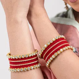 Mamon Creations Alloy Zircon Bangle-picture-14