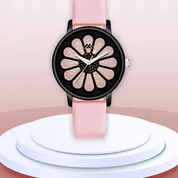 DOUBLERUN Women Dial & Leather Straps Analogue Multi Function Watch H05NMT-608-image-91