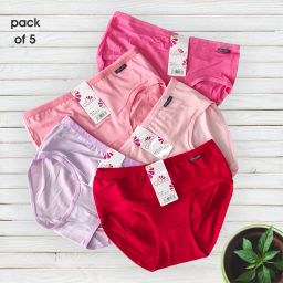 Pack of 5 Women Bikini Multicolor Panty-image-85