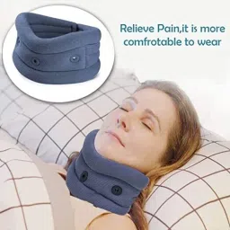ideal Adjustable Soft Cervical Coller with support Neck Support image 3