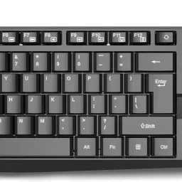Frontech FT-1671 Wired USB Standard Desktop Keyboard Compatible with Desktop-28