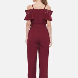 ALL WAYS YOU Short Sleeves Basic Jumpsuit with Belt image 5