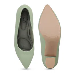 Inc 5 Pointed Toe Block Pumps image 2