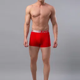 UnderJeans by Spykar Pack Of 2 Outer Elastic Trunk 16864088-1-16864170-1 image 3