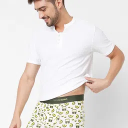 UnderJeans by Spykar Pack Of 2 Outer Elastic Trunk image 5