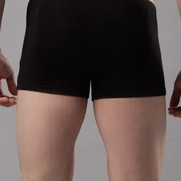UnderJeans by Spykar Pack Of 2 Outer Elastic Trunk 16864118-1-16864234-1 image 3