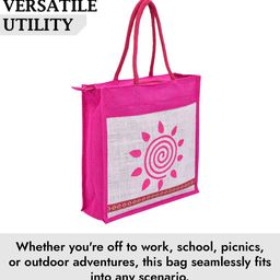 Kuber Industries Set Of 3 Printed Handheld Bags image 2