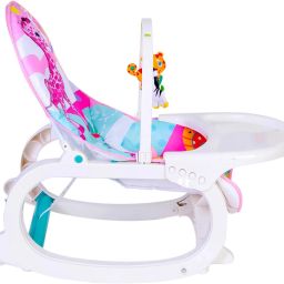 2 In 1 Rocker Cum Feeding Chair 20 Kg Pink Rocker-picture-33