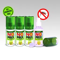 BOROLINE Set of 4 No Prix Mosquito Repellent Spray - 100 ml Each image 4