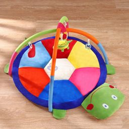 Babyhug Twist N Fold Move N Play Activity Gym Tortoise - Multicolor image 5