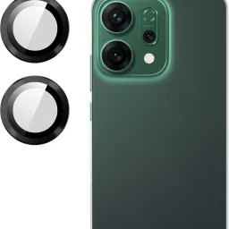 Oncraves Back Camera Lens Ring Guard Protector for Oppo Reno 14 5G, Metal Finish Frame.-image-17