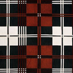 ZESTURE Maroon Geometric Polyester Carpet image 2