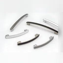 Rab Silver Toned Matte Finish Rust Proof Drawer Handle image 2