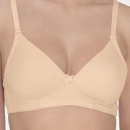 Tweens Pack of 2 Lightly Padded Full Coverage T-Shirt Bras With All Day Comfort image 2