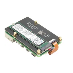 Geekworm X1002 PCIe to M.2 2280 NVMe SSD Bottom for Raspberry Pi 5 image 1
