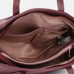 Caprese Solid Structured Shoulder Bag image 3