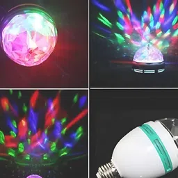 SPARK WORLD White Disco Ball String Lights image 4