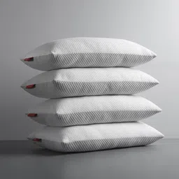 sleepyhead Polyester Fibre Geometric Sleeping Pillow Pack of 4-picture-16