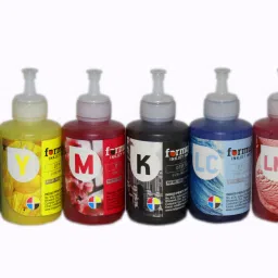 Formujet Sublimation Ink DTP SUB (6 Color X 100g) for L805, L8050 etc for transfer print Tri-Color Ink Bottle image 3