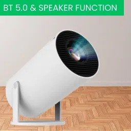 Frony Protable Projector for Home 4K Support With Built-in App Netflix/YouTubeA277 (4500 lm / 1 Speaker / Wireless / Remote Controller) Portable Projector-28