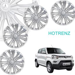 CAR WHEEL CAP/ WHEEL COVER ELEGANT "SILVER" 13 INCH Wheel Cover For Maruti S-Presso Lxi, Indica, i10, Accent, Esteem, Zen Estilo, Eeco, Alto K10, A-Star-image-31