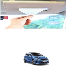 Beige Car Tissue Holder Napkin for Sun Visor and Backseat – Universal Fit K4 Vehicle Tissue Dispenser-image-6