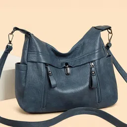 DressBerry PU Structured Sling Bag-9