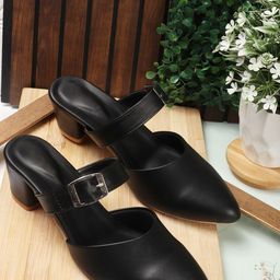 sneakers villa Women Comfort Block Heels Sandals-21