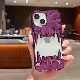 Luxury Kase Quirky Printed iPhone 14 Plus Back Case Mobile Accessories-22
