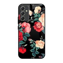 QRIOH Floral Printed Samsung Galaxy A34 5G Back Case Mobile Accessories-image-60