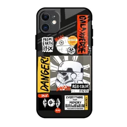 QRIOH Galaxy Edge Printed iPhone 11 Back Case-30