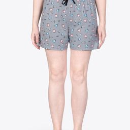 ariel Women Printed Pure Cotton Lounge Shorts-image-128