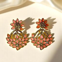 M55 Square Drop Earrings-31