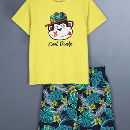 HELLCAT Girls Printed T-shirt with Shorts-image-85