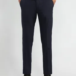Arrow Men Carrot Tapered Fit Formal Trousers-picture-2
