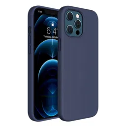 LIRAMARK Solid Printed iPhone 12 Pro Max Back Case Mobile Accessories-16