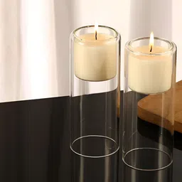 Parkash Candles White 3 pieces Pillar Candle-image-24