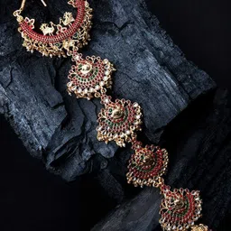 FIMBUL Women South Indian Traditional Wedding Hair Accessories-10