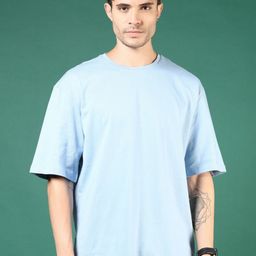 LIMEROAD Men Drop-Shoulder Sleeves Pockets T-shirt-image-72