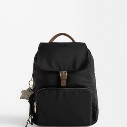 PARFOIS Women Solid Medium Backpack-11