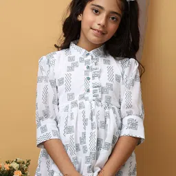 BAESD Girls Shirt Collar Peplum Tops-picture-5
