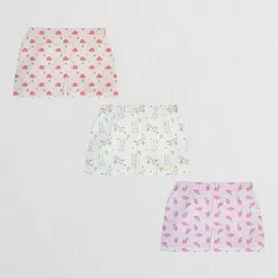 1st Step Boys Pack of 3 Printed Shorts-76