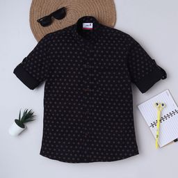 BAATCHEET Boys Comfort Printed Party Shirt-10