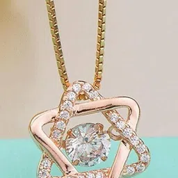 STYLEKRAFT Unisex Rose Gold Pendant-image-73