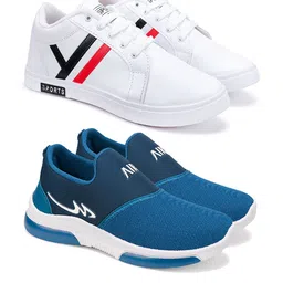 World Wear Footwear Men Mesh Lace-Ups Non-MarkingRunning Shoes-picture-56