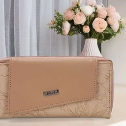 Mochi Women Floral Textured Zip Around Wallet-image-36