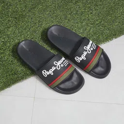 Pepe Jeans Men Printed Sliders-picture-51