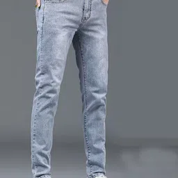 StyleCast x Revolte Men Skinny Fit Light Fade Mid-Rise Jeans-picture-42