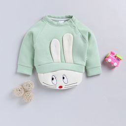 Moms Love Infant Boys Colourblocked Embroidered Sweatshirt-image-69